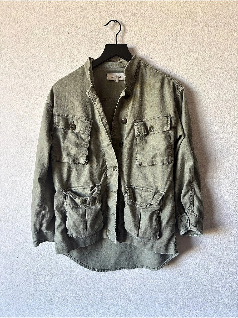 The Great. The Range Jacket. Green Size 0
